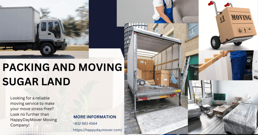 Packing and Moving Service Sugar Land